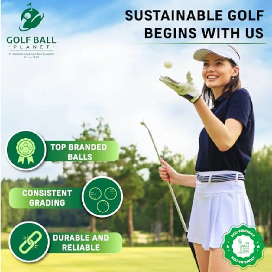 AAA Good Recycled Used Golf Balls for Practice
