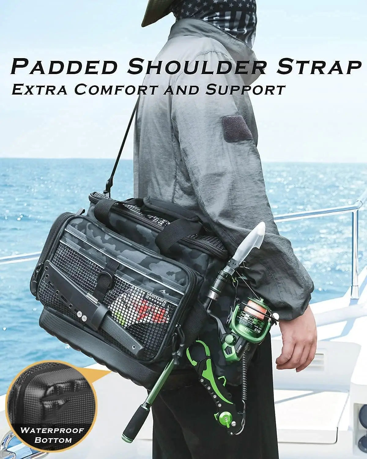 Fishing Tackle Box, 3600 Tackle Trays,