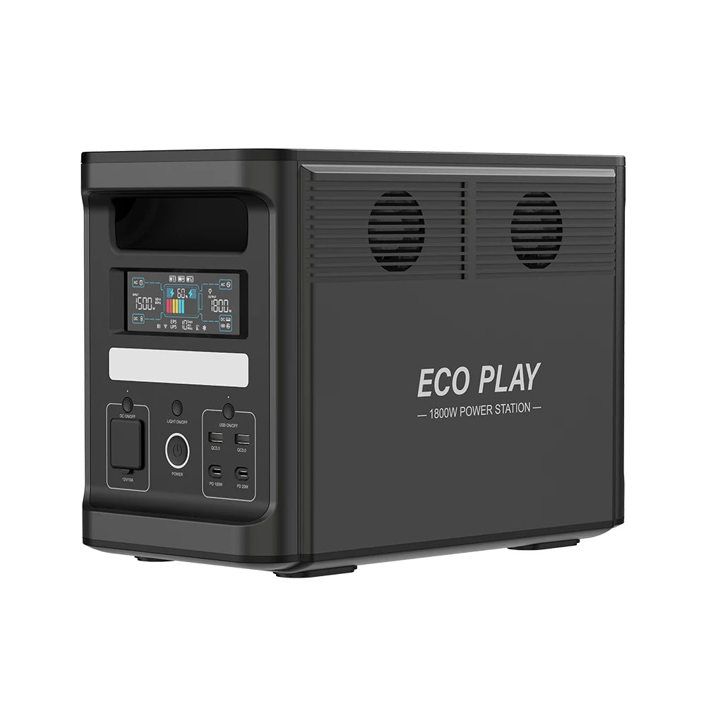 Portable Power Station 2000W  Solar Generator
