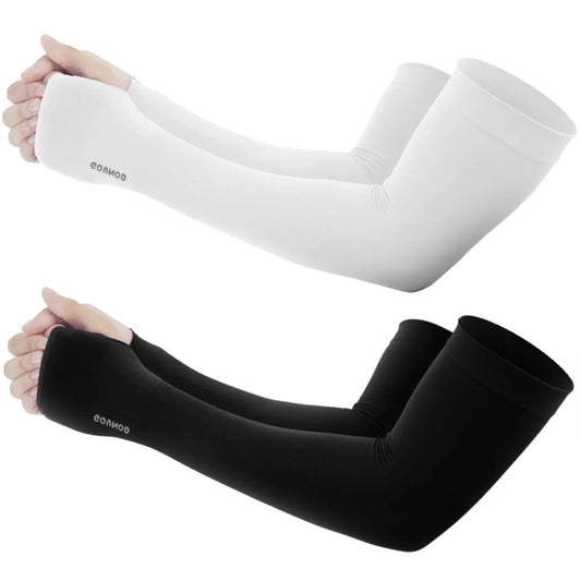 4PC/2Pair Cooling Arm Sleeves With Thumb Hole.