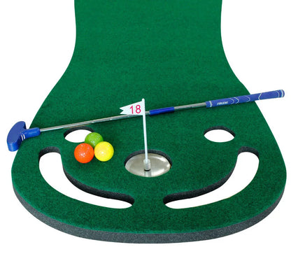 indoor Outdoor Training Putting Green Mats Set