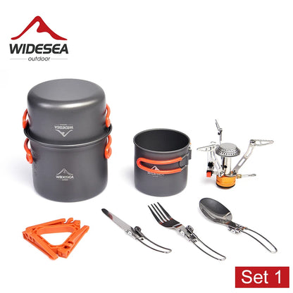 Back Packing  Complete Outdoor Cookware Set