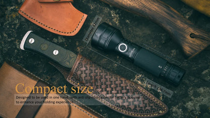 Rechargeable 2100lm LED Long Range Flashlight