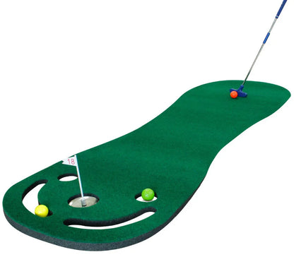 indoor Outdoor Training Putting Green Mats Set