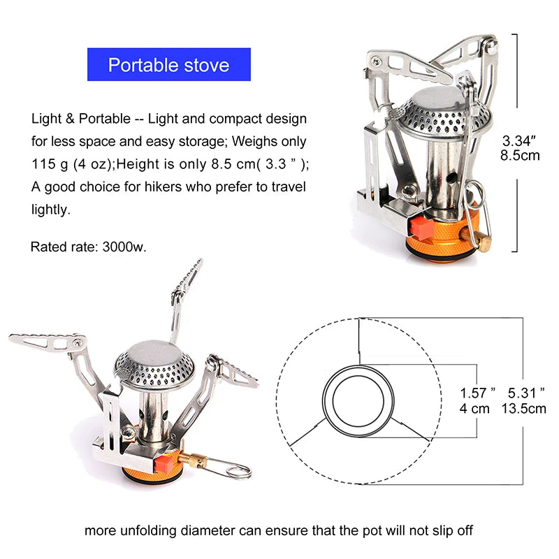 Back Packing  Complete Outdoor Cookware Set
