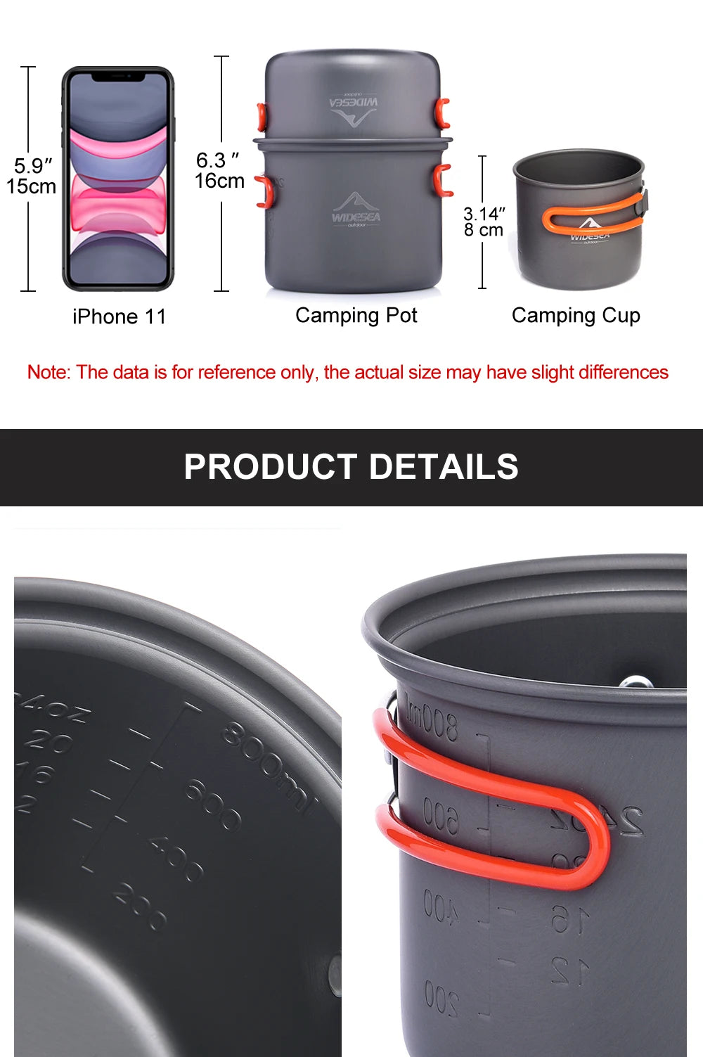 Back Packing  Complete Outdoor Cookware Set