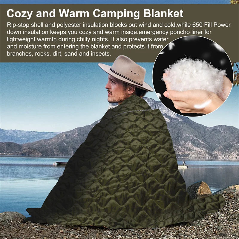 Camping Hunting Camouflage Water Repellent Poncho