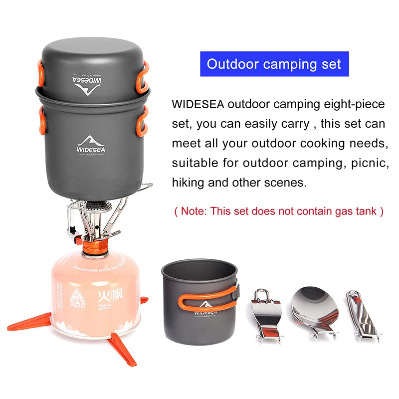 Back Packing  Complete Outdoor Cookware Set