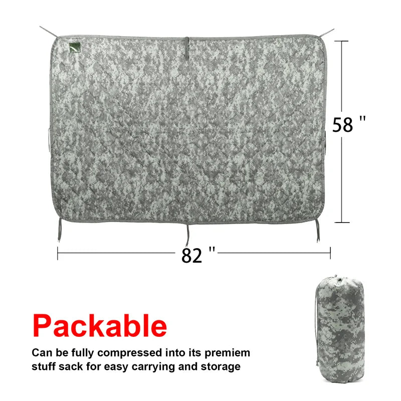 Camping Hunting Camouflage Water Repellent Poncho