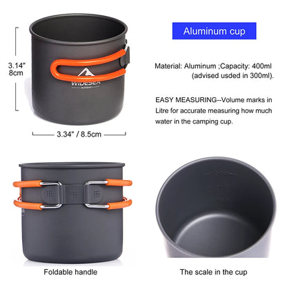 Back Packing  Complete Outdoor Cookware Set