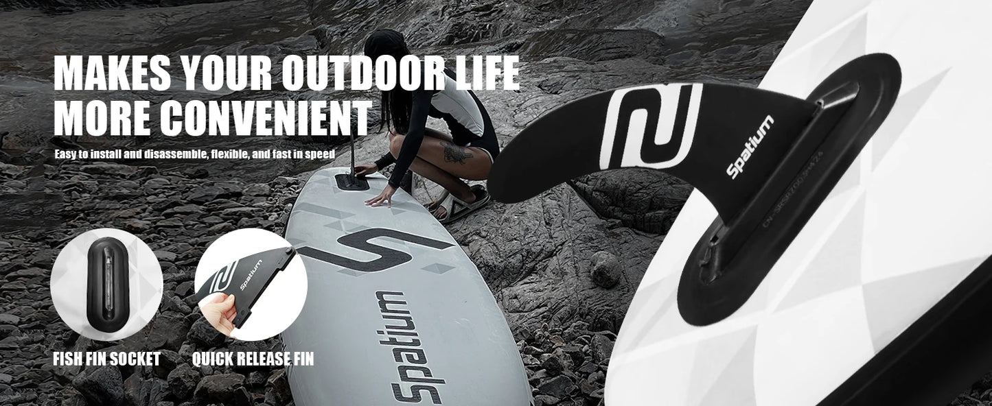 Inflatable Touring Paddle Non-Slip Surf Water Board