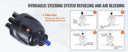 Hydraulic Outboard Steering Kit 90HP/150HP/300HP