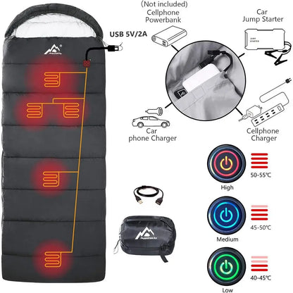 Portable Compact Heated Envelope Style Bag