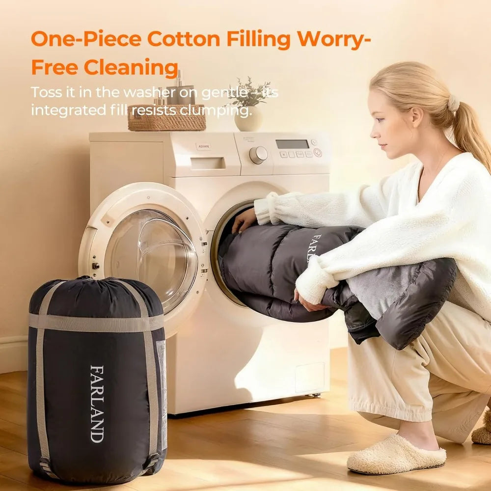 Cold Weather Sleeping Bag for Adults