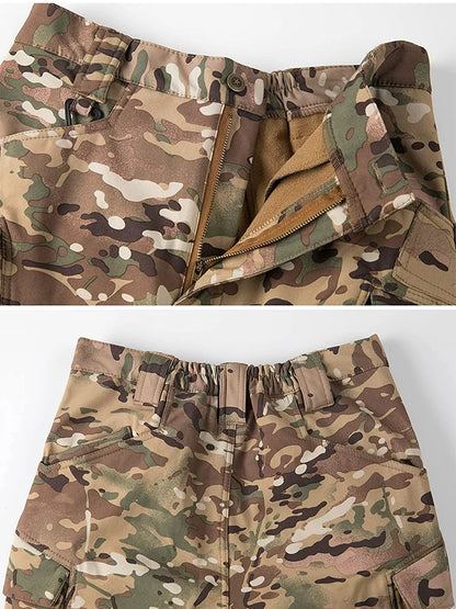 Outdoor Winter Waterproof Cargo Pants