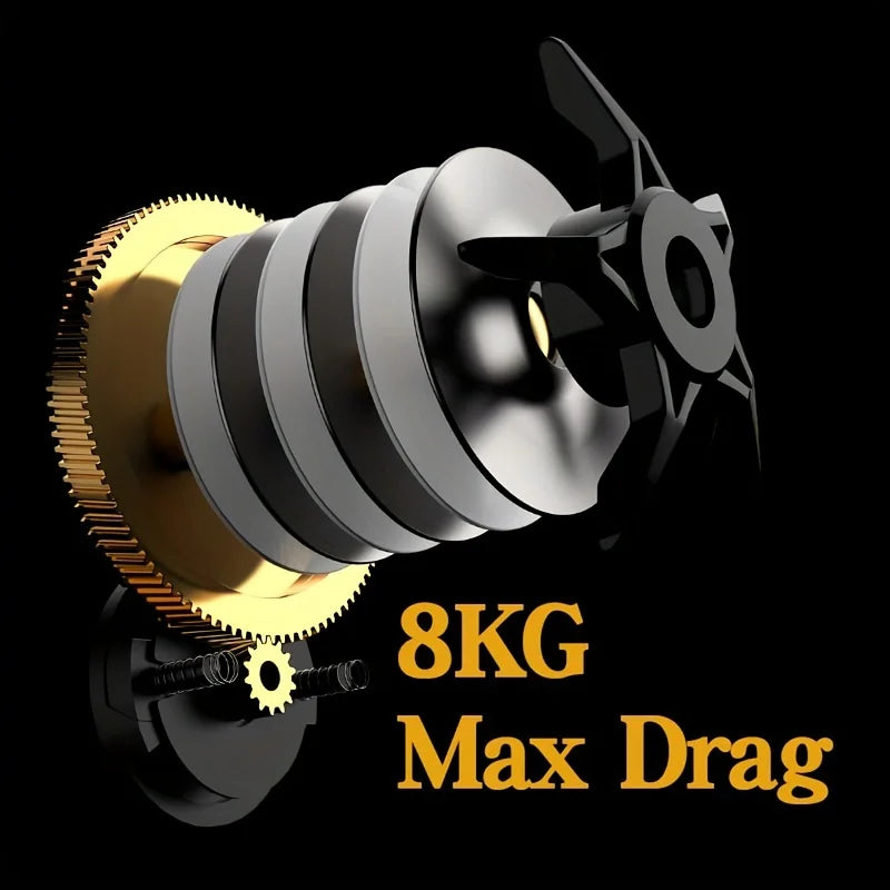 Durable Stainless Steel Left and Right Reel
