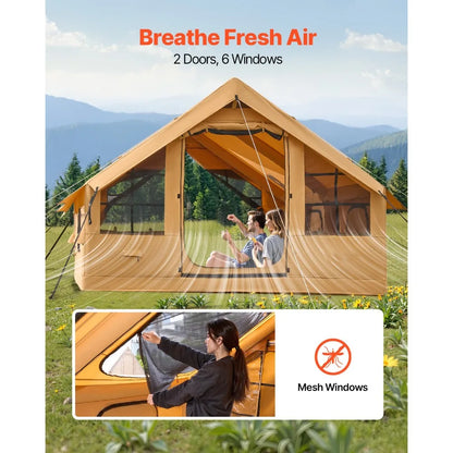 Spacious Inflatable Tent for Family Camping