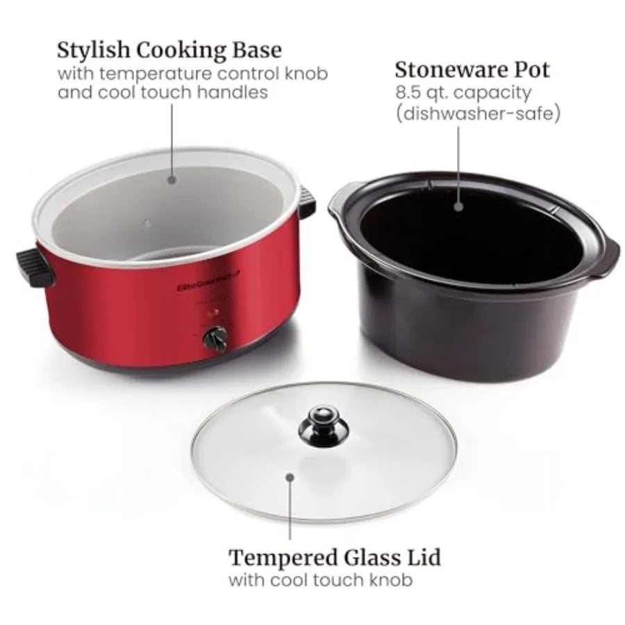 Electric Ceramic XL Jumbo Slow Cooker