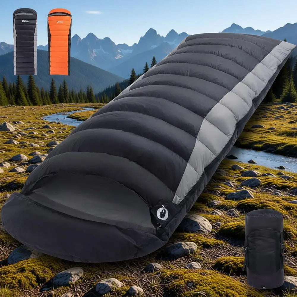Backpacking Down Sleeping Bag for Adults