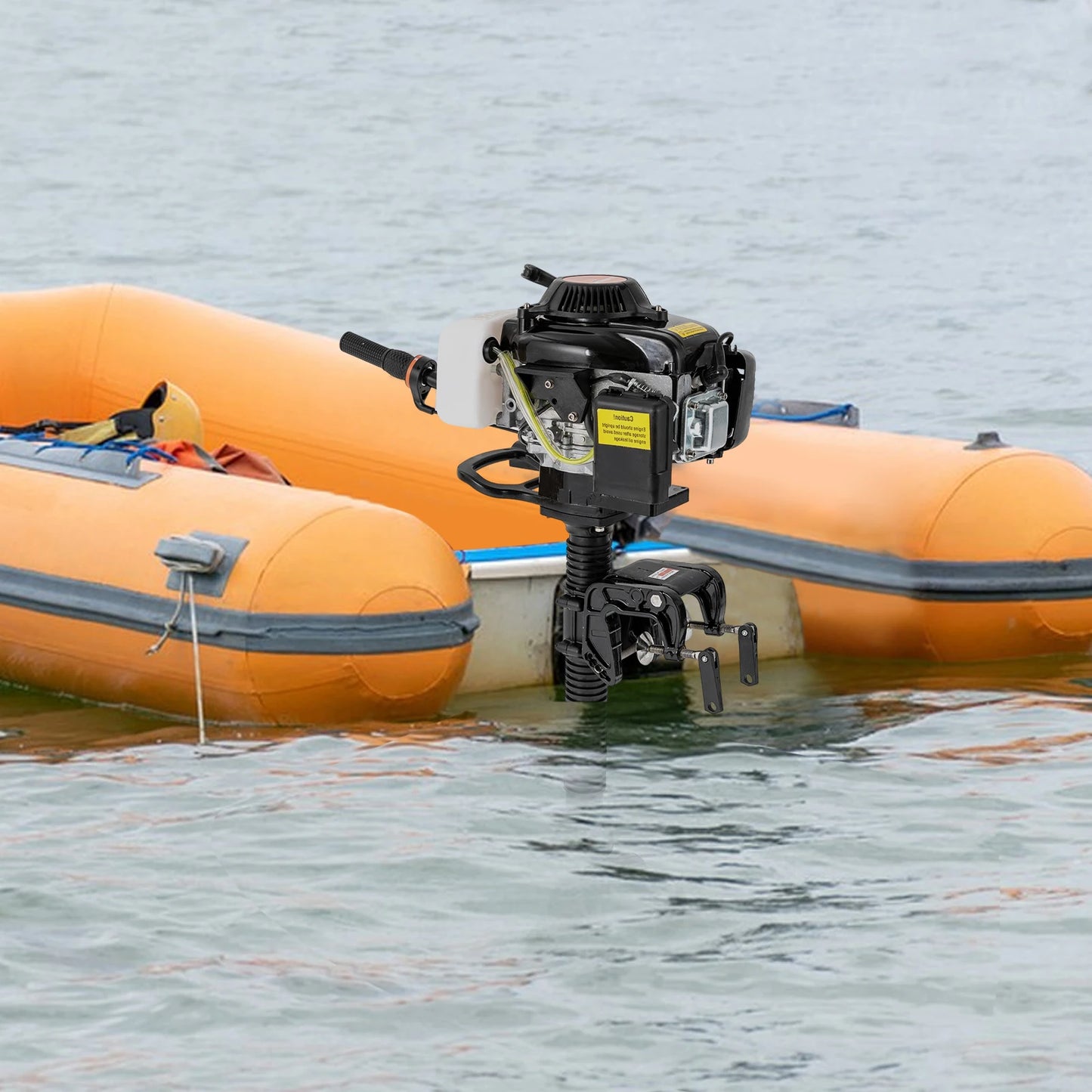 4HP 4-Stroke Outboard Motor,  Inflatable Fishing Boats,