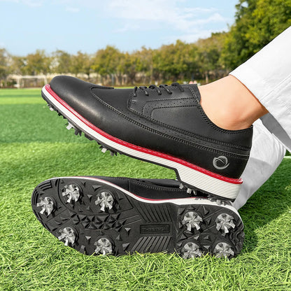 New Men Spiked Walking Golf Shoes Size 7-14