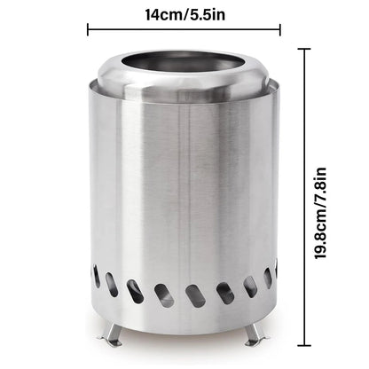 Smokeless Tabletop Wood Burning Fire Pit