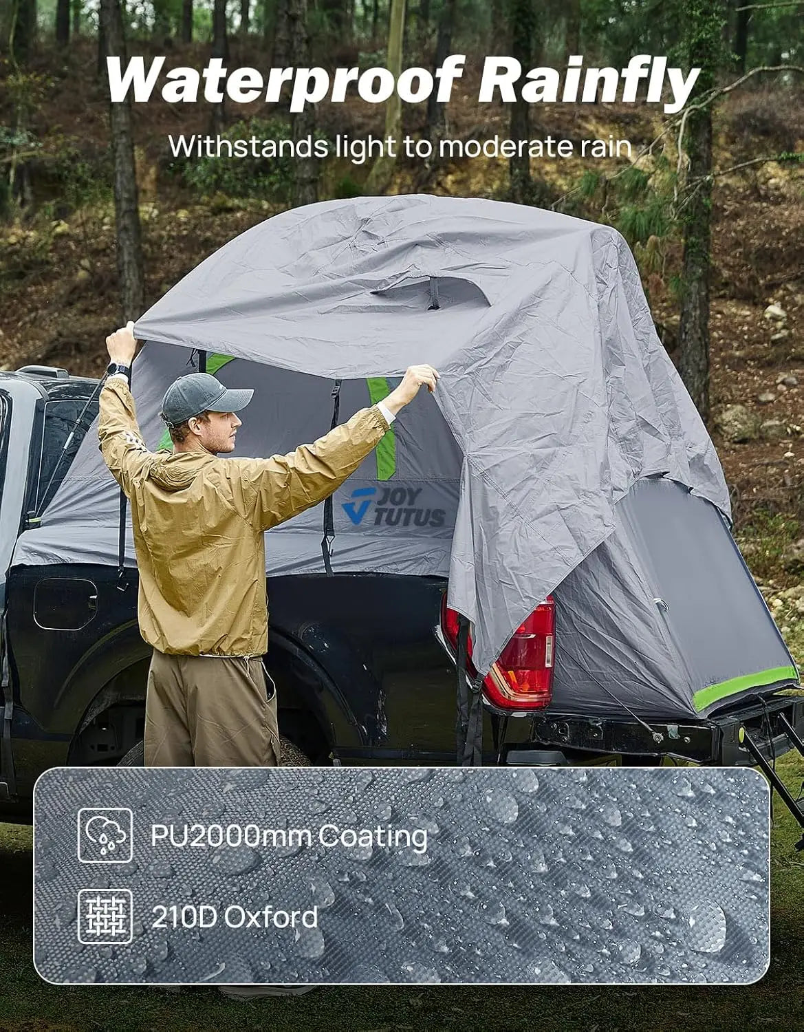 Waterproof Double-Layer Truck Bed Tent