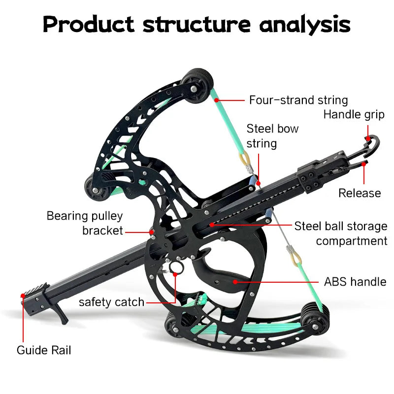 Hunting Composite Cross bow, with a 50-shot capacity,