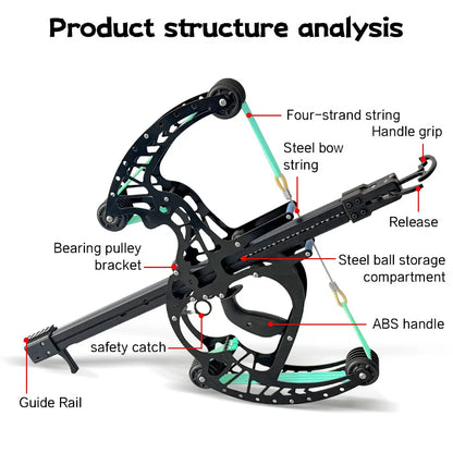 Hunting Composite Cross bow, with a 50-shot capacity,