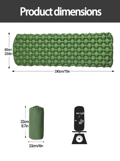 Inflatable Folding Sleeping Beach floating Pad