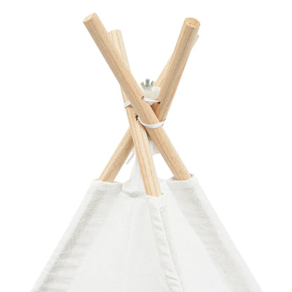 Kids Teepee Tent with Light & Padded Mat