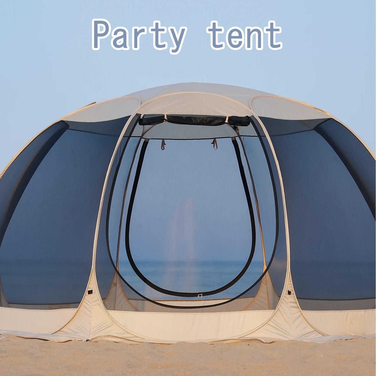 Large Family Pop-Up Shelter - 6-8 Person