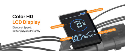 7-Speed, 1000W Fat Tire E20 Electric Bike