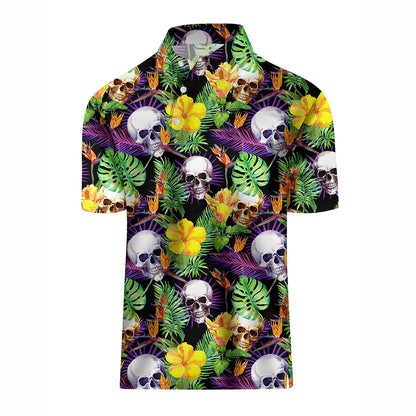 Men's Golf Shirt Hawaii Golf Polo Shirt