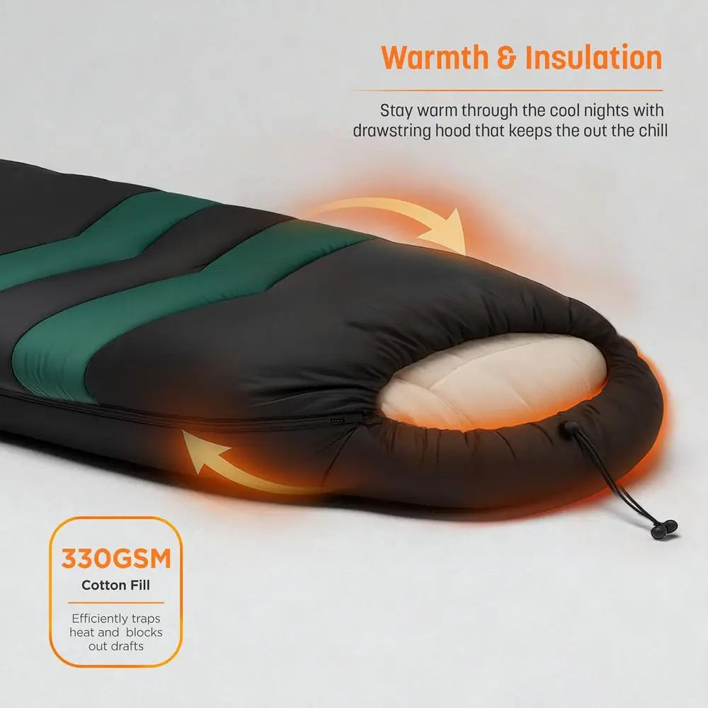 Inflatable Sleng Pad and Zip-Up Blanket