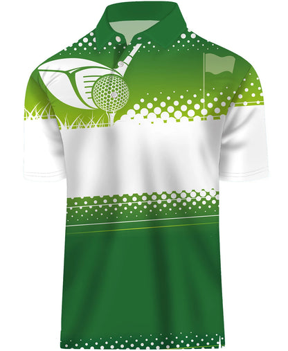 Men's Golf Shirt Hawaii Golf Polo Shirt