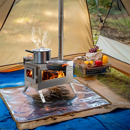 Hot Tent Portable Wood Burning Stove