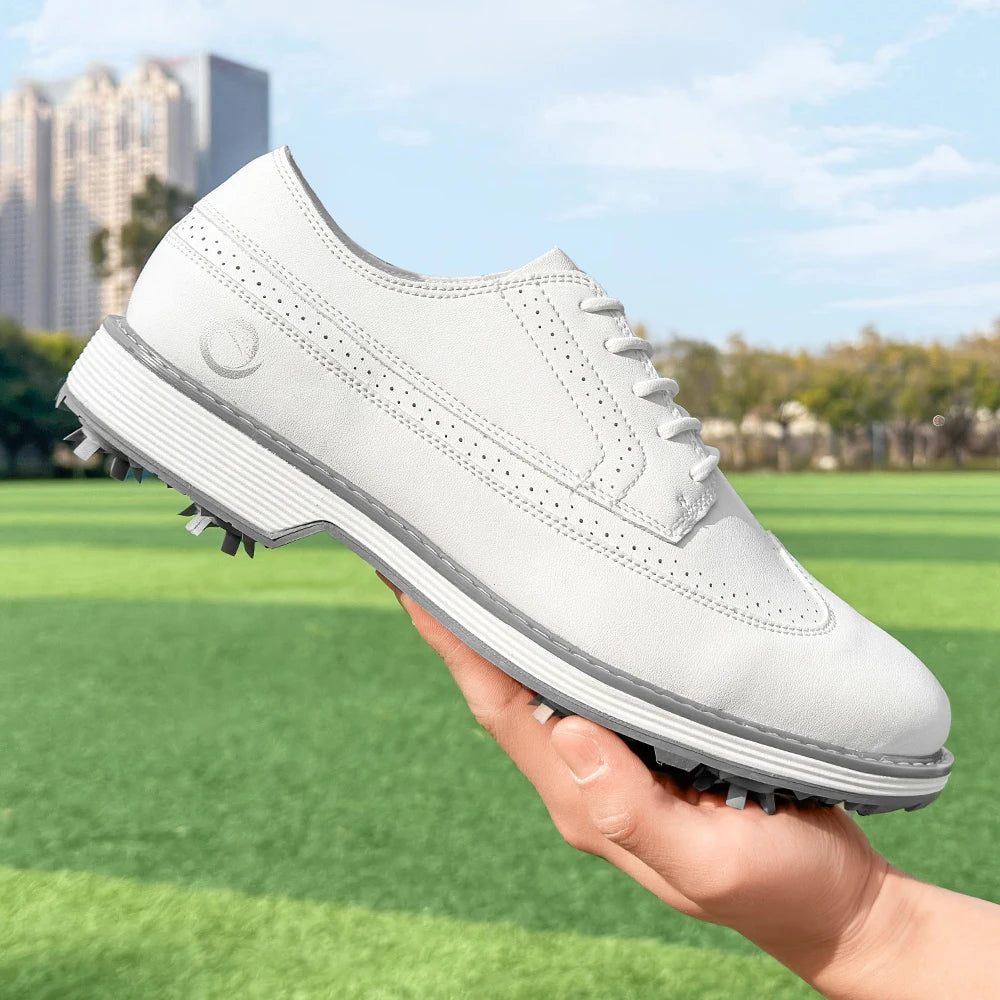 New Men Spiked Walking Golf Shoes Size 7-14