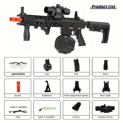 Rechargeable Electric Blaster, Splatter Ball Toy