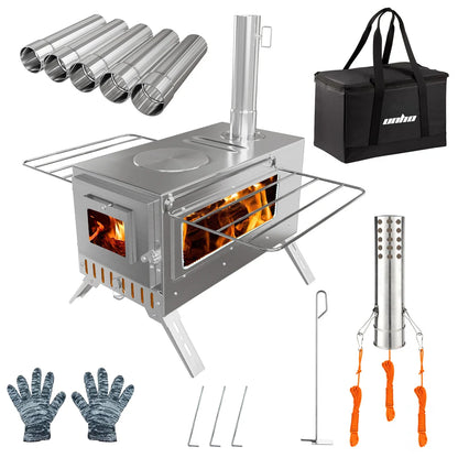 Hot Tent Portable Wood Burning Stove