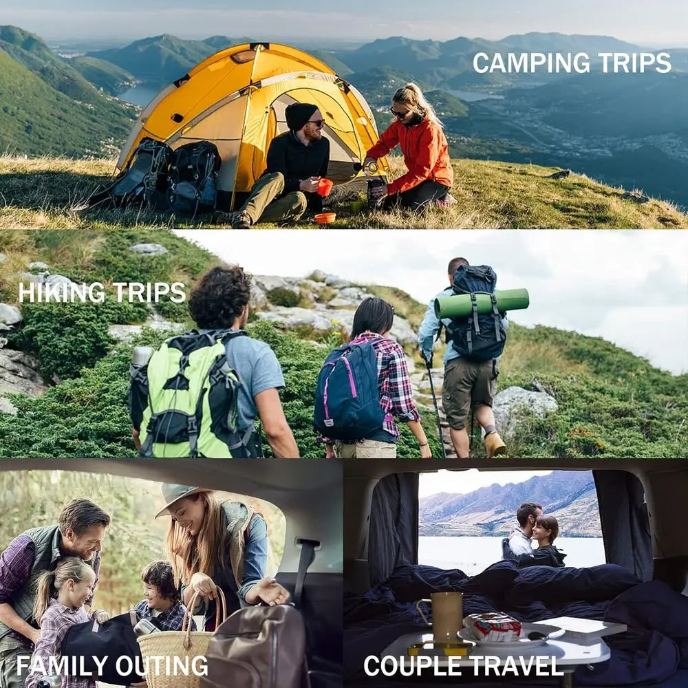 Light-Weight Cold Weather Backpacking Mommy Bag