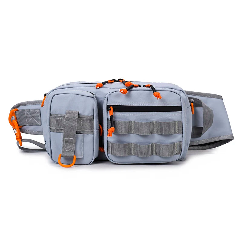 Male Hiking Crossbody Fishing Rod & Lure bag.