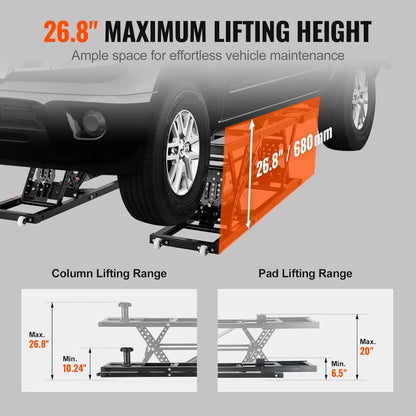 120V Heavy-Duty Carbon Steel Truck Lift