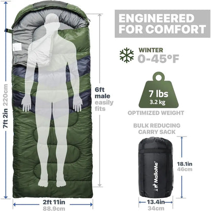 Lightweight Backpacking Warm Camping Bag