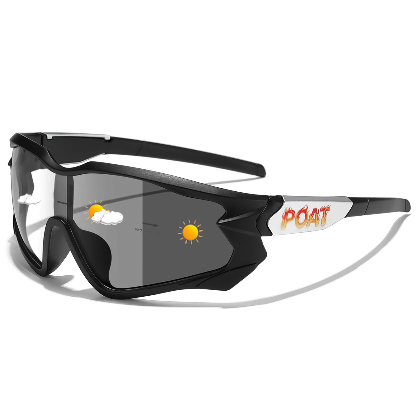 Men Women Sports Big Frame Windproof Goggles