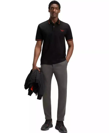 BOSS Men's Cotton Moisture Control Polo Shirt
