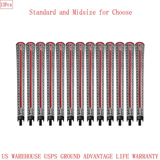 13PCs Golf Club Grip Standard/Midsize 60R