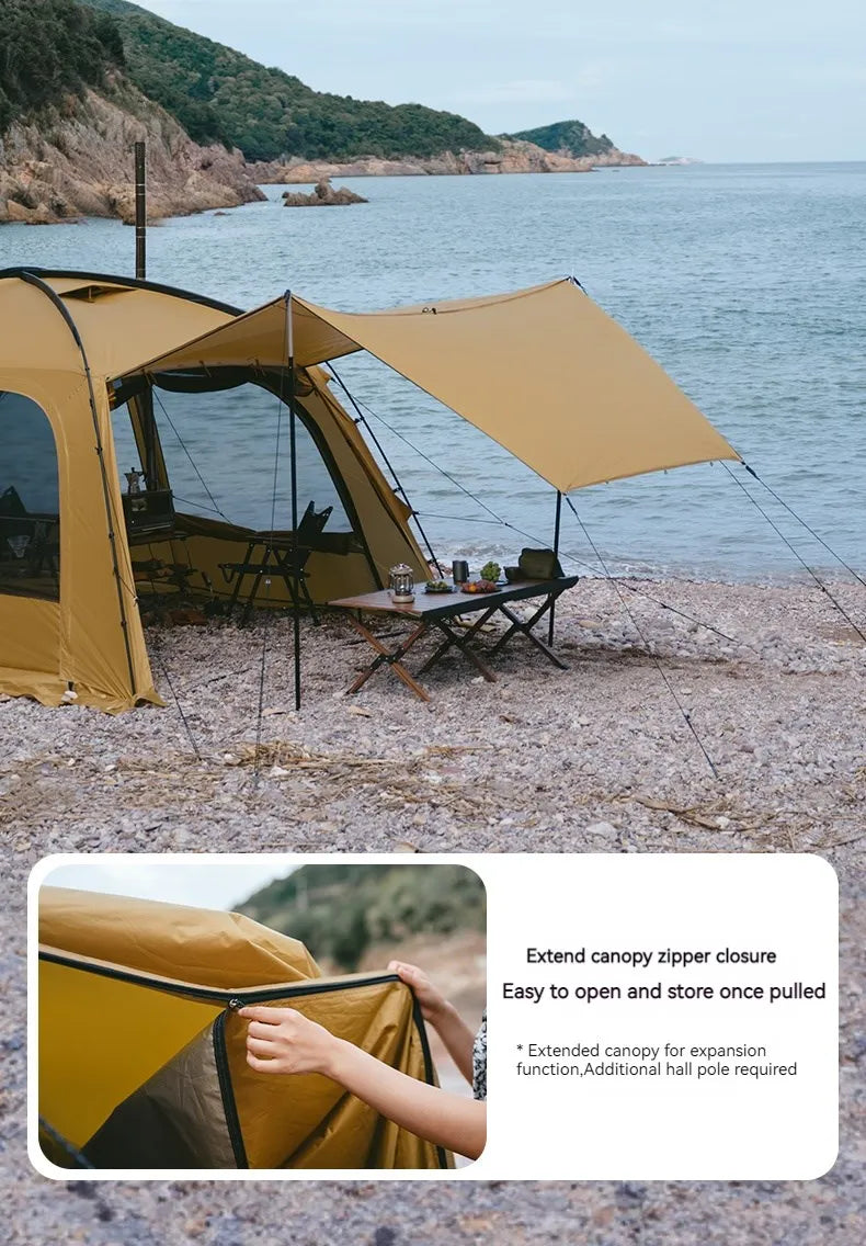 4 Seasons Large Space Tent With Chimney Hole