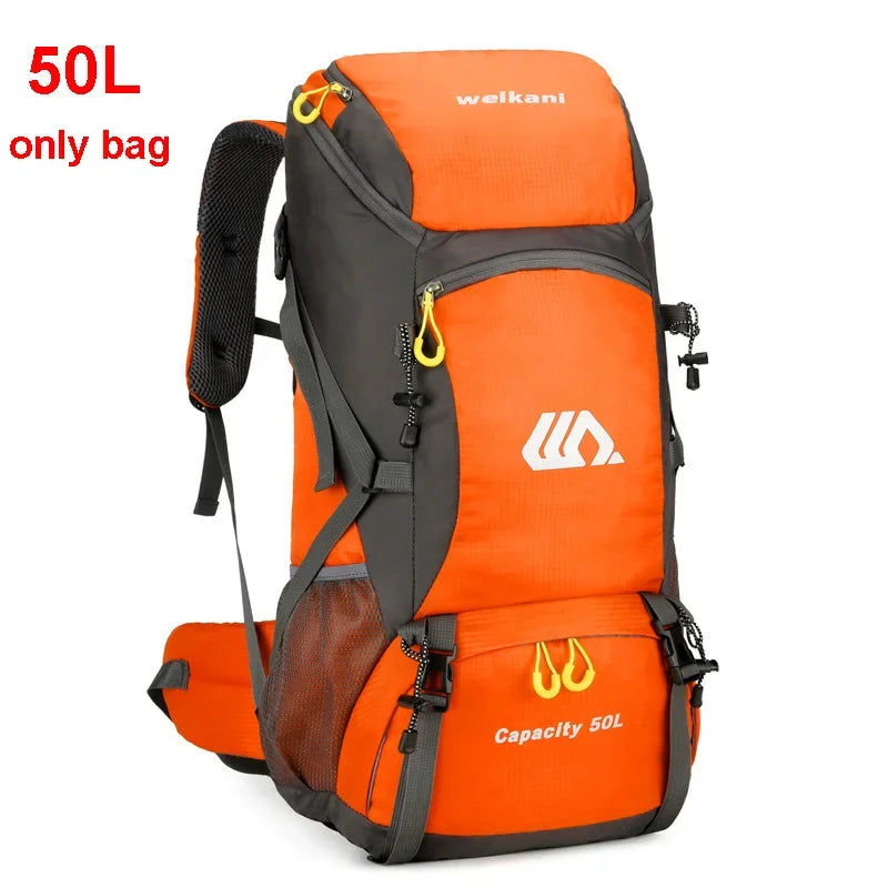 50L Waterproof Large Hiking Men Large Rucksack