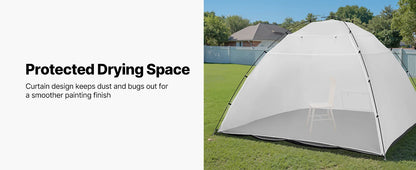Large Space Oxford Spray Painting Tent